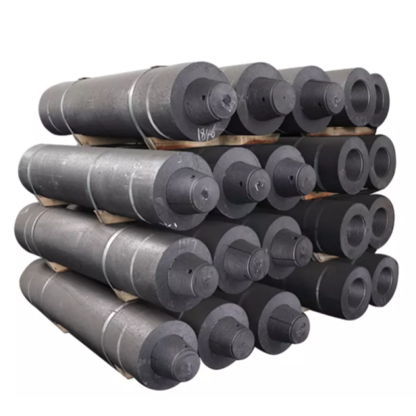 SHP Grade 5.8 Microns Graphite Electrode Rod For Making Arc Furnace