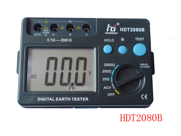 Тестер сопротивления цифров земной, тестеры Протабле земли земные