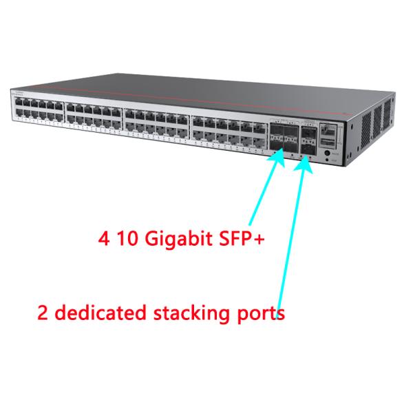 Full-Duplex Half-Duplex 48 Port Gigabit Switch S5735-L48T4XE-A-V2 with 4*10GSFP Ports