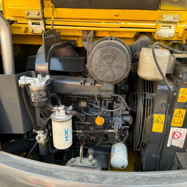 Excavateur Komatsu PC56 de 5 tonnes d'occasion Systèmes d'économie de carburant Systèmes de travail Couleur originale