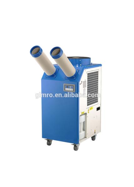 Da condição portátil do ar do refrigerador do ponto do ar assoalho exterior que está o compressor industrial