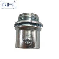 Fittings de conduta de metal fundido a moagem de zinco EMT galvanizado conjunto conector de aço parafuso