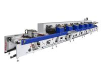 Machine d'impression d'étiquettes flexo bobine à bobine 2-12 couleurs, machine d'impression flexo 150 m/min