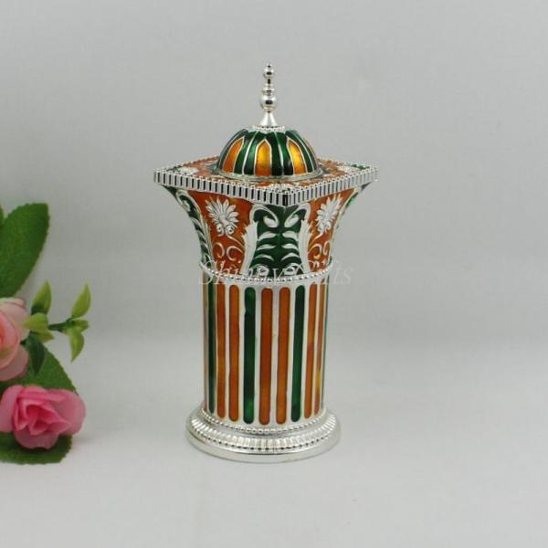 Shinny Gifts Luxury Retro Metal Toothpick Holder Pop-up Can Case Box Dispenser Gifts