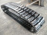 420x100x54 Bloco de trilha Cralwer MX55 Excavator Track de borracha