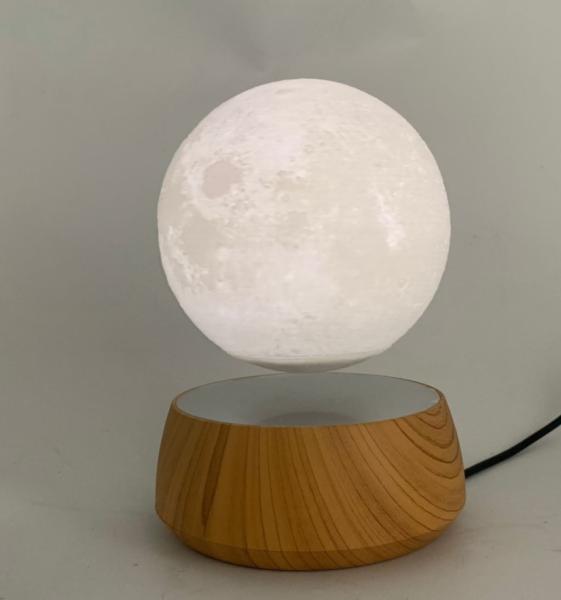 Moon Light Lamp 3D Printing Lamp Desktop Lamp Magnetic Levitating Floating LEVIMOON