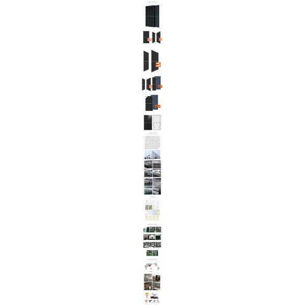 модуль 182мм ОЭМ 535В 545В 550В 555В Монокристаллический солнечный ранг а