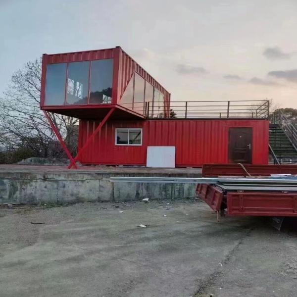 Полная настройка 3 спальни сборный дом виллы для наружного хранения и жилого пространства