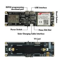LILYGO TTGO T-SIM7600E SIM7600G-H avec le module ESP32 ESP32-WROVER Wifi BLE 18560 Porteur de batterie