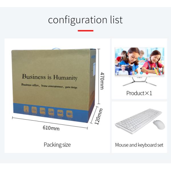 HDD500GB HD All In One Computers Wireless Desktop Computer RAM 32G
