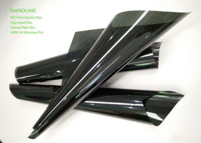 Solar Control Tinted PET Car Window Film For Sun Protection / UV Blocking Multi Color