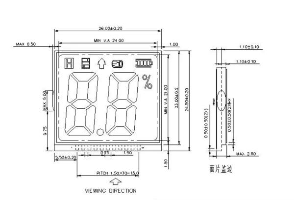 LCD LED Display For Digital Product