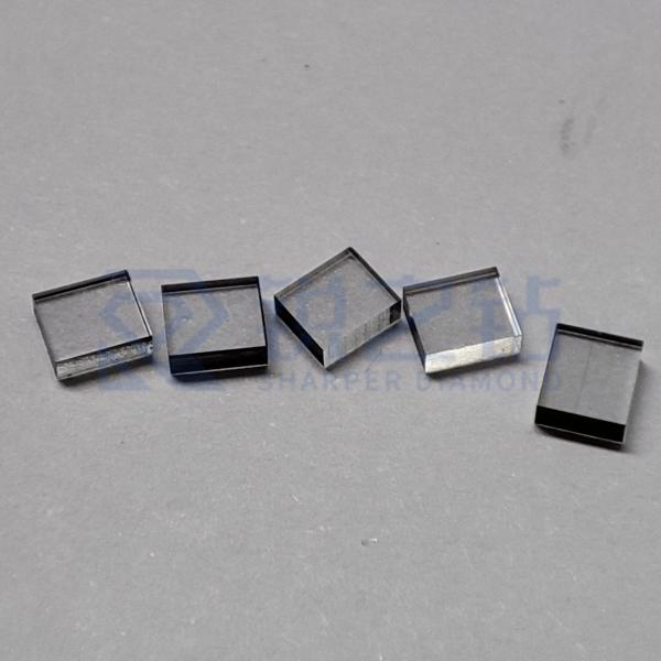 Diamant monocristallin CVD de qualité optique de 3 mm avec faible teneur en azote