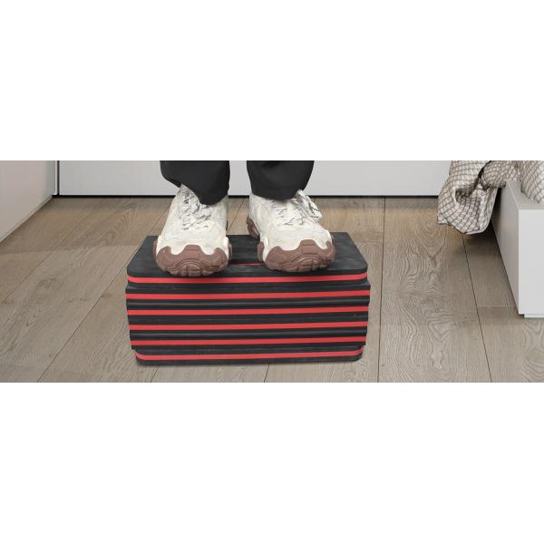 Non-slip EVA Car Mats Thick Kneeling Pad Foldable Knee Cushion for Garden Work BLACK