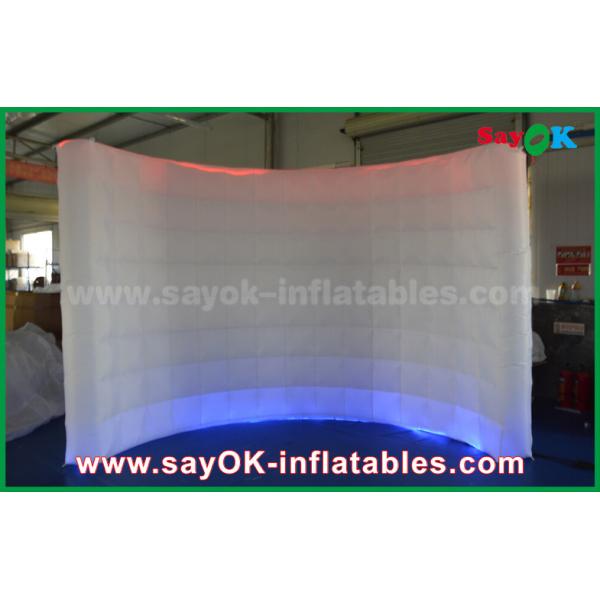 Раздувная студия фото подгоняла PVC формы покрывая раздувную будочку фото СИД с очаровывать
