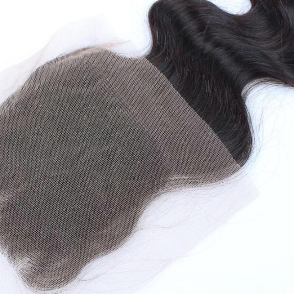 Wholesale 100% Peruvian Virgin Hair Lace Closure No Shedding No Tangle  Lace Closure
