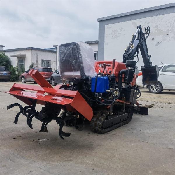 Multifunctional 25HP 35HP Dry Land Crawler Tractor With Bulldozer