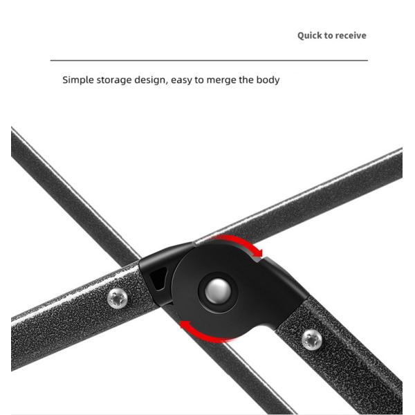Lightweight 4 Wheels Military Camping Gear Wagon Cart 600D Oxford