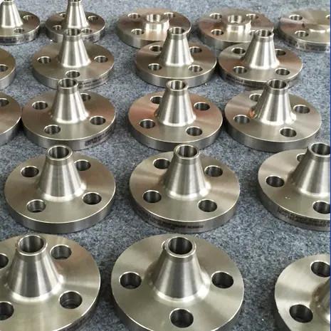Sfenry forjou 2205 2 de aço inoxidável frente e verso 4 flange aumentada do pescoço da solda da cara da classe 150 do ANSI B16.5 de SCH40 UNS S32205