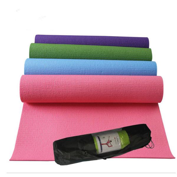 1.73M 6MM 8MM PVC Gym Anti Slip Exercise Mat Environmentally Friendly Exercise