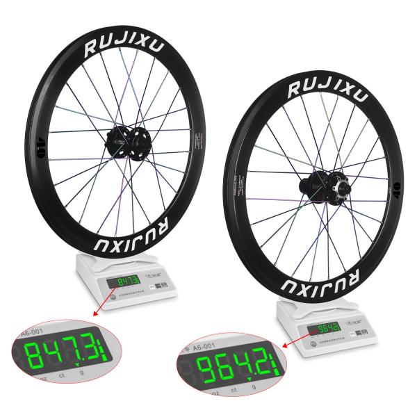 UD Finish 20 Bike Wheel Set Disc Brakes 406 451 120 Rings Side Mounted Hub P8 Modification Aluminum Alloy