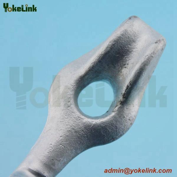 over head line electrical thimble eye bolt electrical oval eye bolt