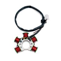 TVS-5 Magnet Motor Stator Coil Nova condição de plástico de ignição de bobina para peças de motocicletas embaladas em caixa