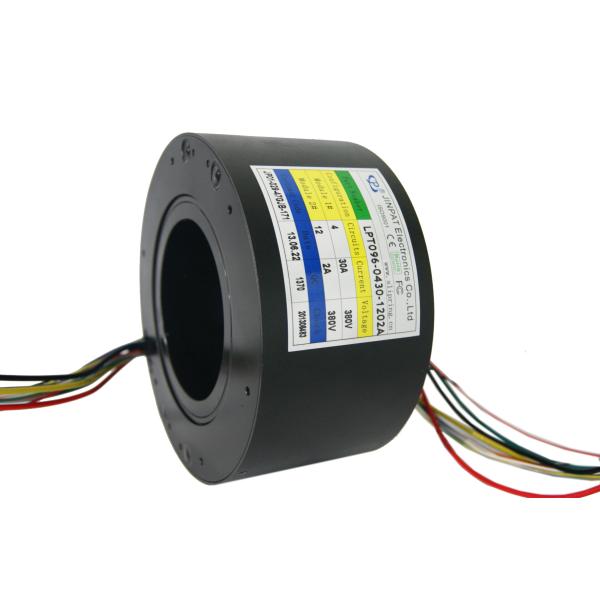 φ96 мм через отверстие скользящее кольцо из 18 проводов 5 А