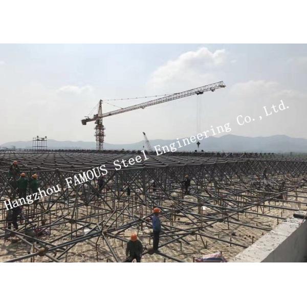 Bespoke Design Metal Steel Buildings With Q235B / Q345B Material , Long Lifespan