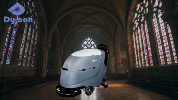 Dycon FS20 Battery Floor Scrubber 24V 2000m2/h Efficiency