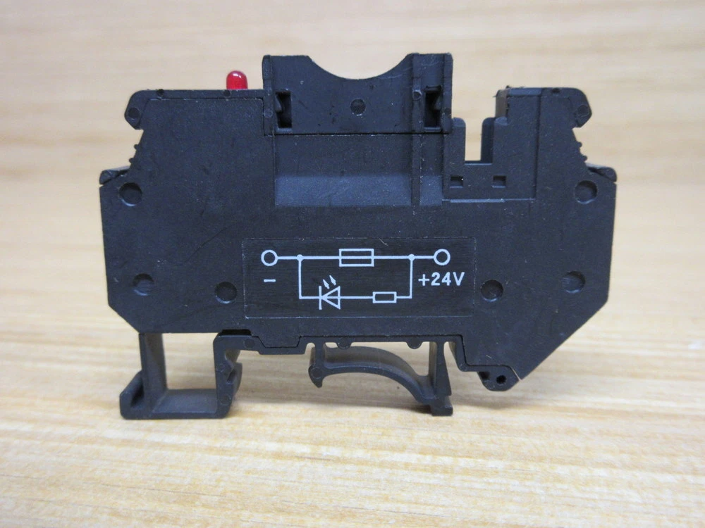 Phoenix Contact Fuse Modular Terminal Block 30 A 24 V with Screw Connection for Din Rail