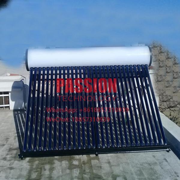 300L Non Pressurized Solar Water Heater 250L Enamel White Water Tank Solar Collector