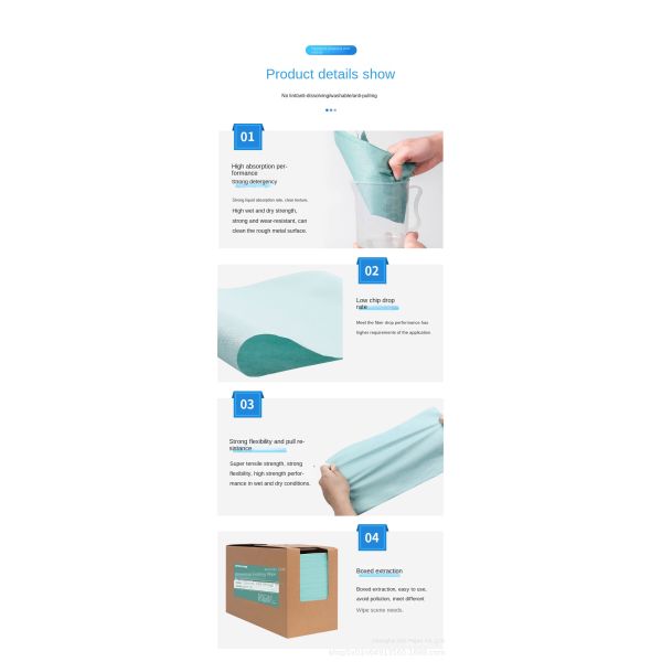 Eco-Friendly Thermal Use 30g Weight Microfiber Wiping Cloth Industrial Cleaning Cloth for Kitchen and Outdoor