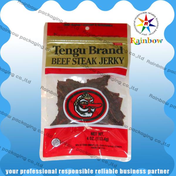 Food Grade Foil Bag Packaging Heat-sealed Clear Window Full Printing