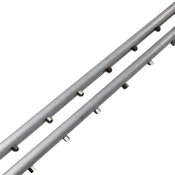 2.15m de aleación de aluminio media de alta presión de rociador de la barra de ensamblaje   Fits Zoomlion 5180 barredora-lavadora