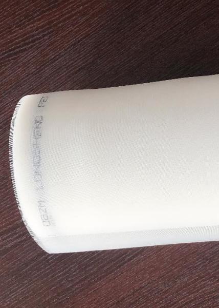 White Color Silk Screen Printing Fabric 53T 59T 64T Good Mechanical Resistance