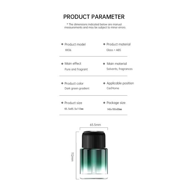 Alloy ABS Car Aromatherapy Machine 12V Intelligent Controlled