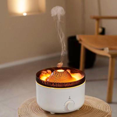 Humidificateur de flamme de feu de sommeil paisible avec faible niveau sonore inférieur à 35 dB