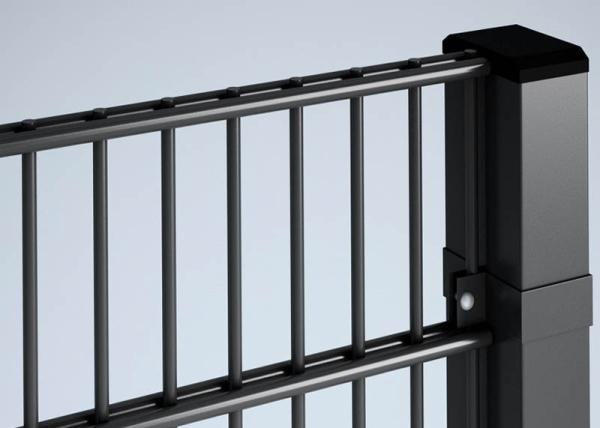 Heavy Gauge Tubular Steel Fence Industrial Strength