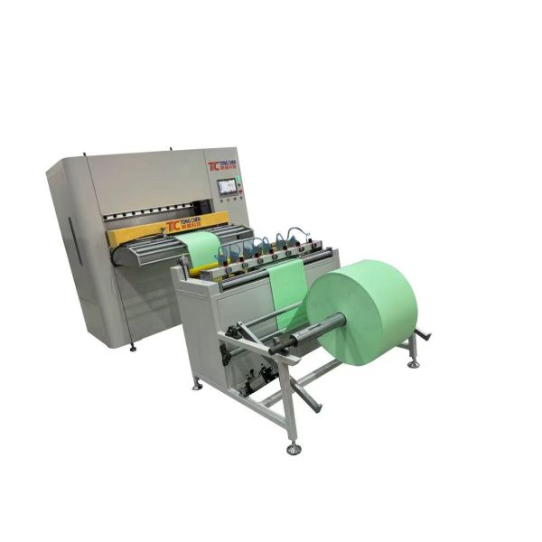 CNC Pleating Slitting Paper Folding Machine Full-Automatic Production Line with Knife Type Grade Automatic