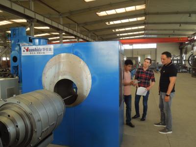 Linha de máquina de revestimento de blasting para tubos de aço 3PE