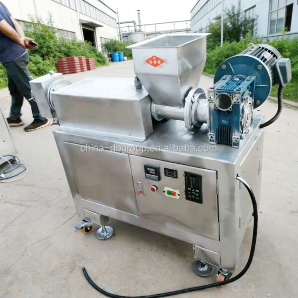 Automatic Stainless Steel Soap Extruder Machine with 100-300Kg/h Capacity and Compact Size for Industrial Soap Production