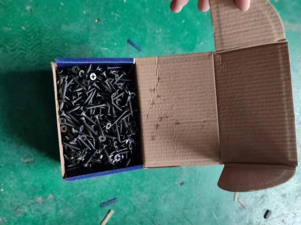 Black Phosphate OEM Self Drilling Screws , Bugle Head Drywall Screw