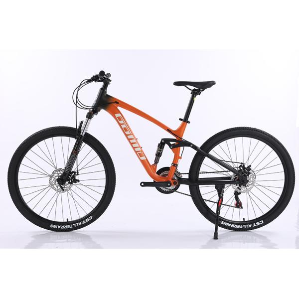 OEM Bicicletas Custom Full Suspension Mountain Bike by GOMID with SHIMANO Gear Cycle and Four Link Soft Tail Length m 172-182CM