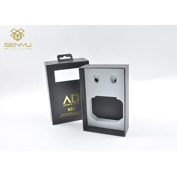 Черные мобильные аксессуары упаковывая изготовленный на заказ заряжатель Ци 10w логотипа беспроводной