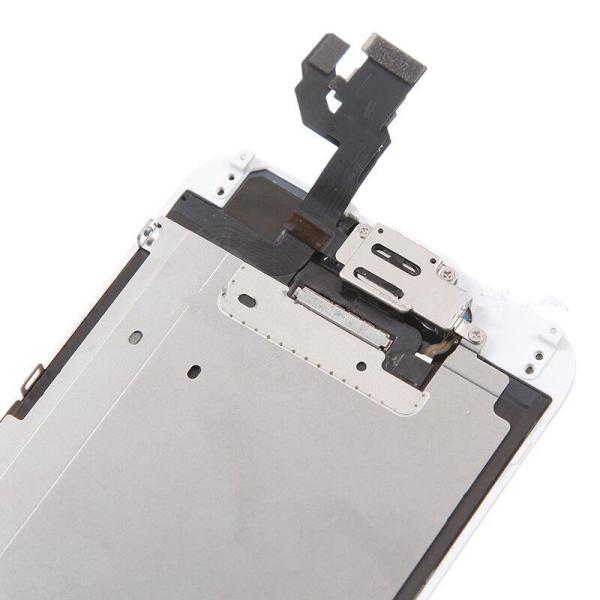 For Apple iPhone 6 Screen with Home Button Replacement - Silver - Grade A+