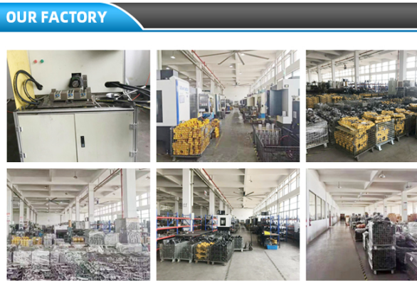 Желтые машинные части землекопа водяной помпы экскаватора PC300-5