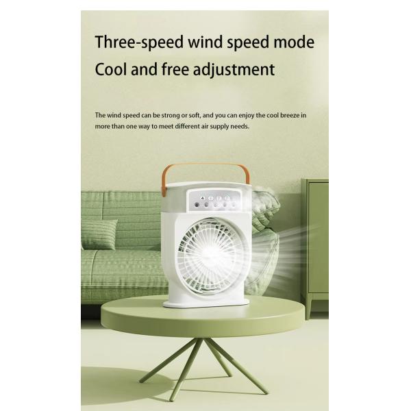 Mini Rechargeable Standing Ductless Industrial Outdoor Smart Cooler Room air Conditioner Humidifier Water Mist Fan