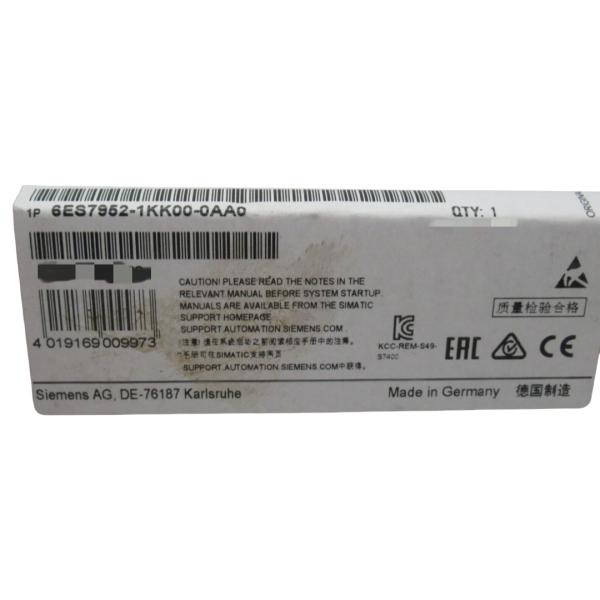 SIEMENS 6ES7952-1KK00-0AA0 SIMATIC S7, Карта памяти Карта памяти для S7-400, длинный дизайн, 5В флэш-эпром, 1 Мбайт