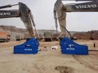 Diamètre hydraulique de Hammers For Volvo 195mm de l'excavatrice HY195